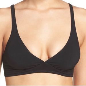 Madewell Black Triangle Bralette